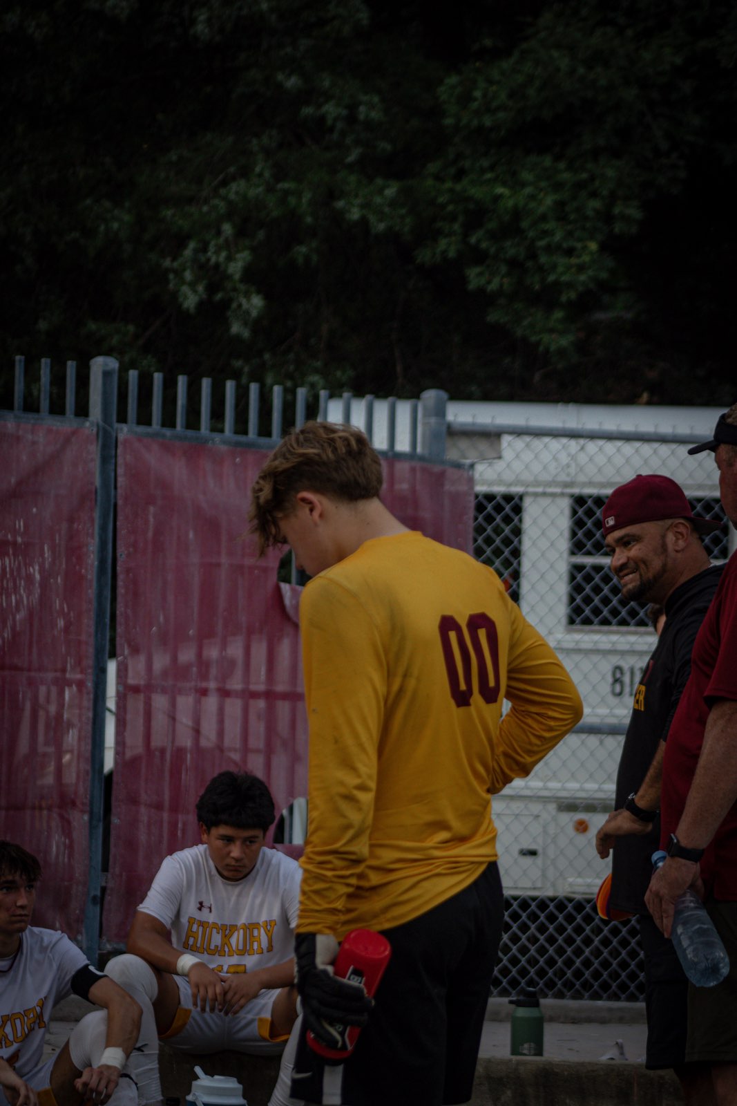 Ford Jarrett walking off field