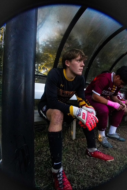 Ford Jarrett on sideline bench